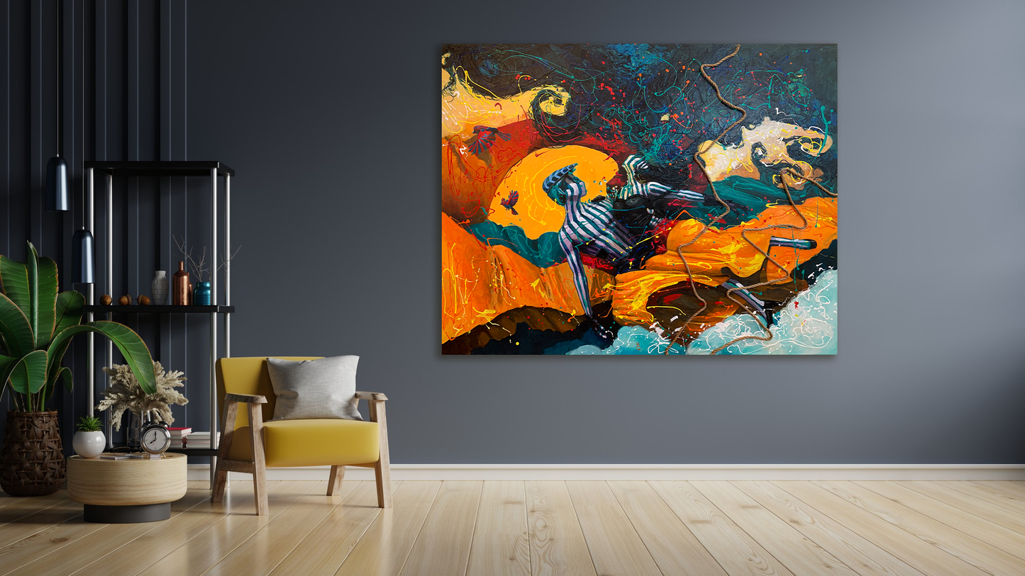 "The Dance" Original Painting